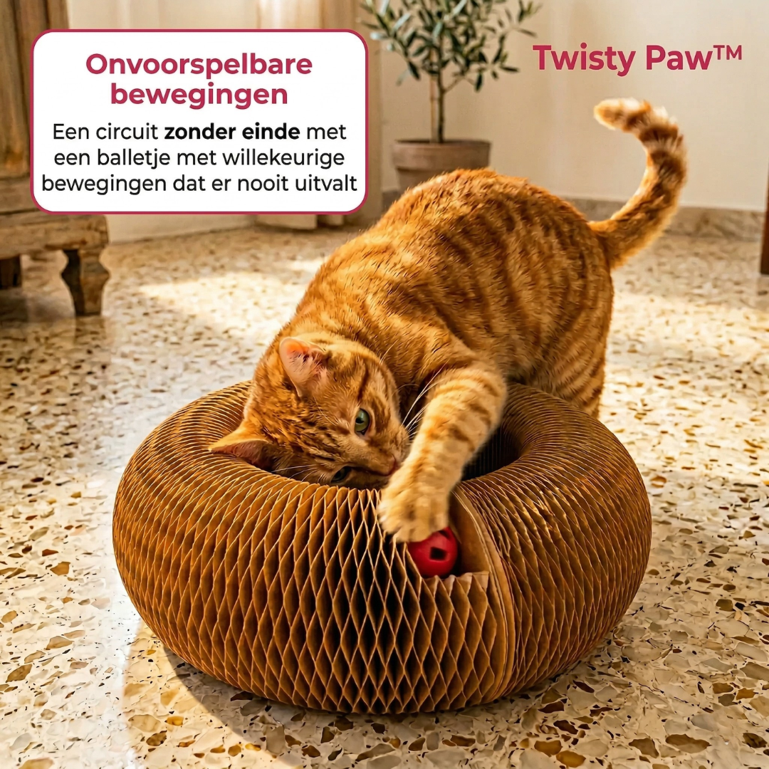 Twisty Paw | Interactieve krab paal voor katten