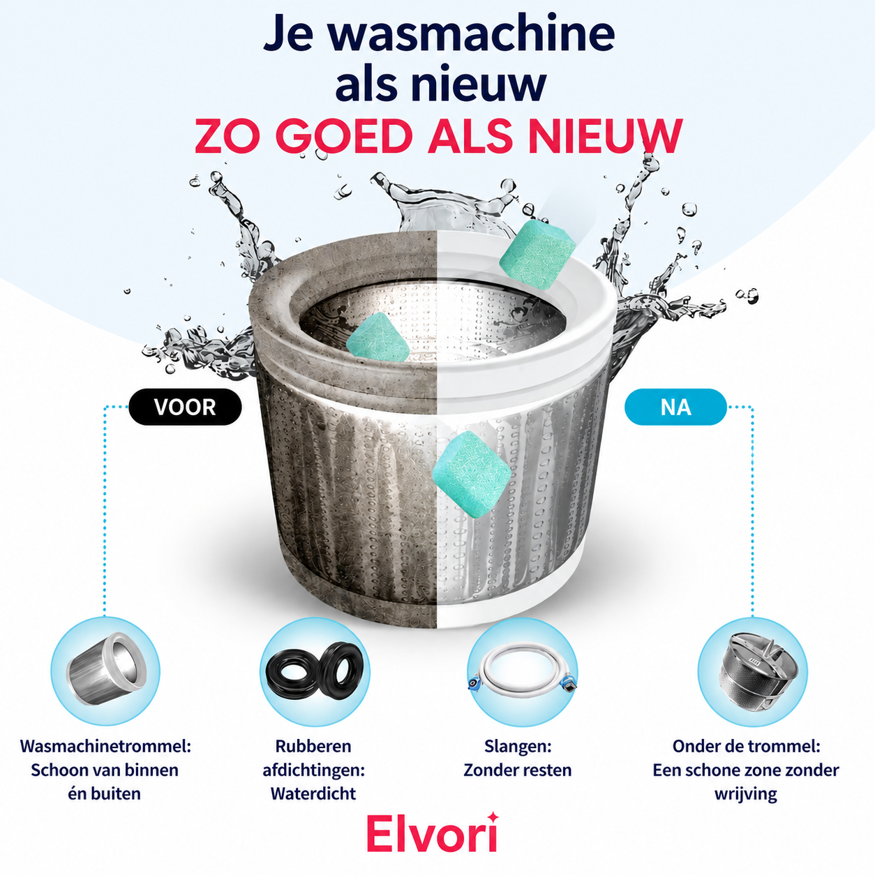 Pro Wasmachine Reiniger Tabletten