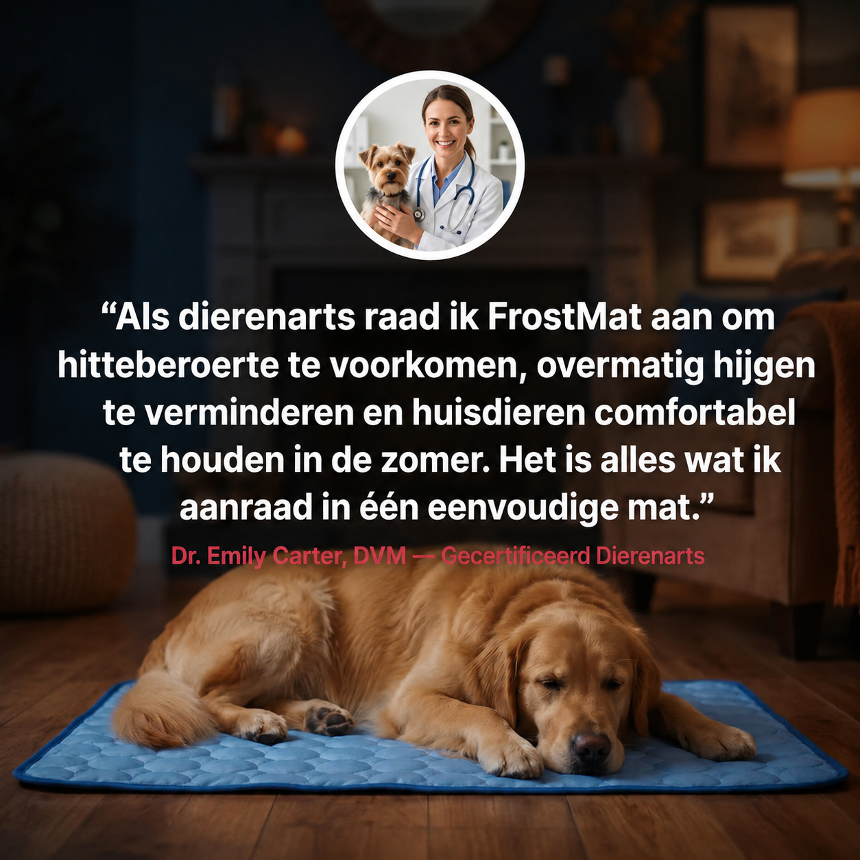 FrostMat™ - Met Koelende Stoftechnologie