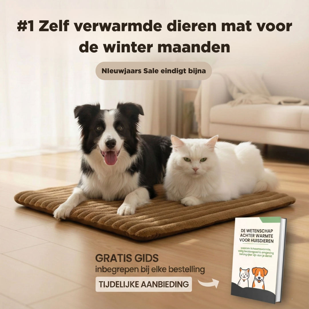 SnuggleHeat – Zelfverwarmende Mat voor Huisdieren