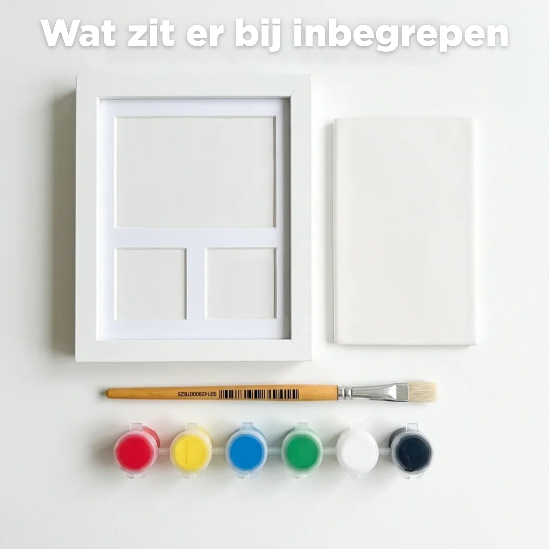 De Clay Paw Print Kit - Een herinnering voor altijd