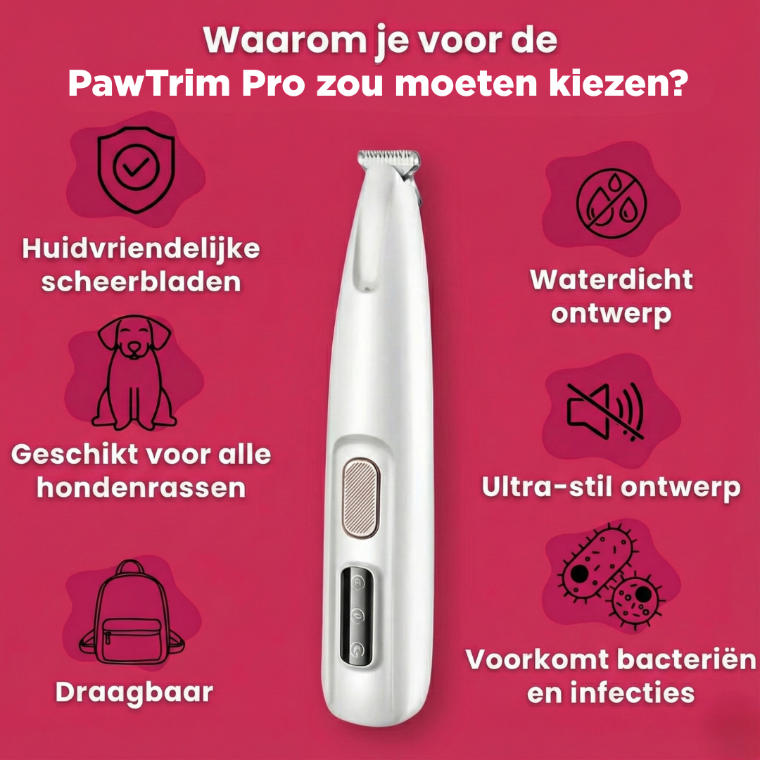 Paw Trim Pro™ - Pijnloze pootverzorging voor dieren