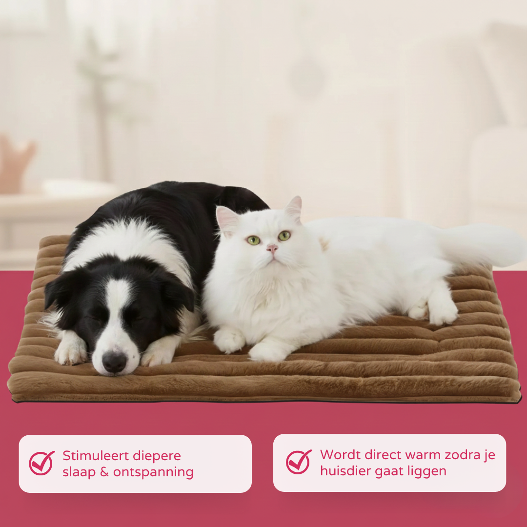 SnuggleHeat – Zelfverwarmende Mat voor Huisdieren