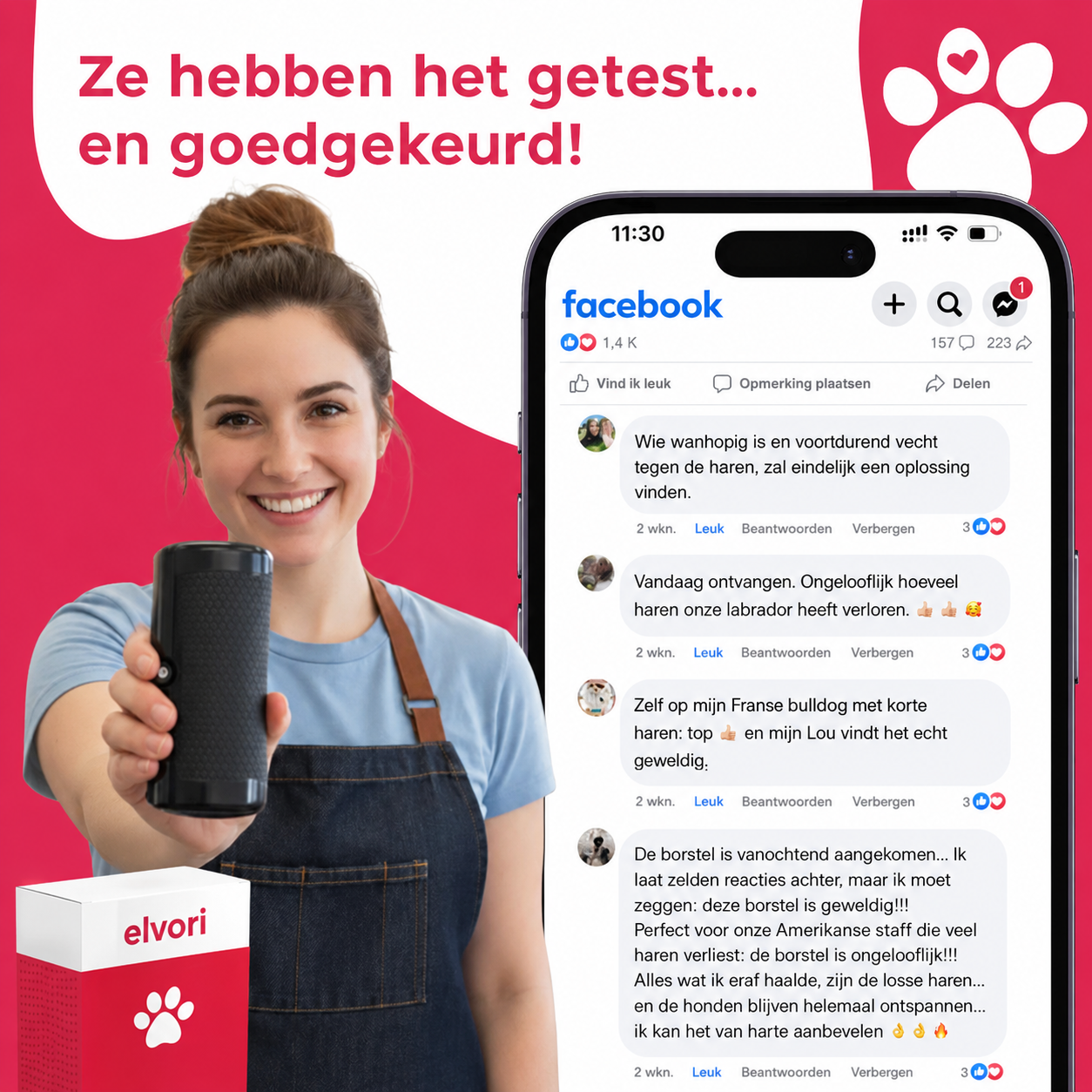 Vacht Wonder Borstel - Bestseller