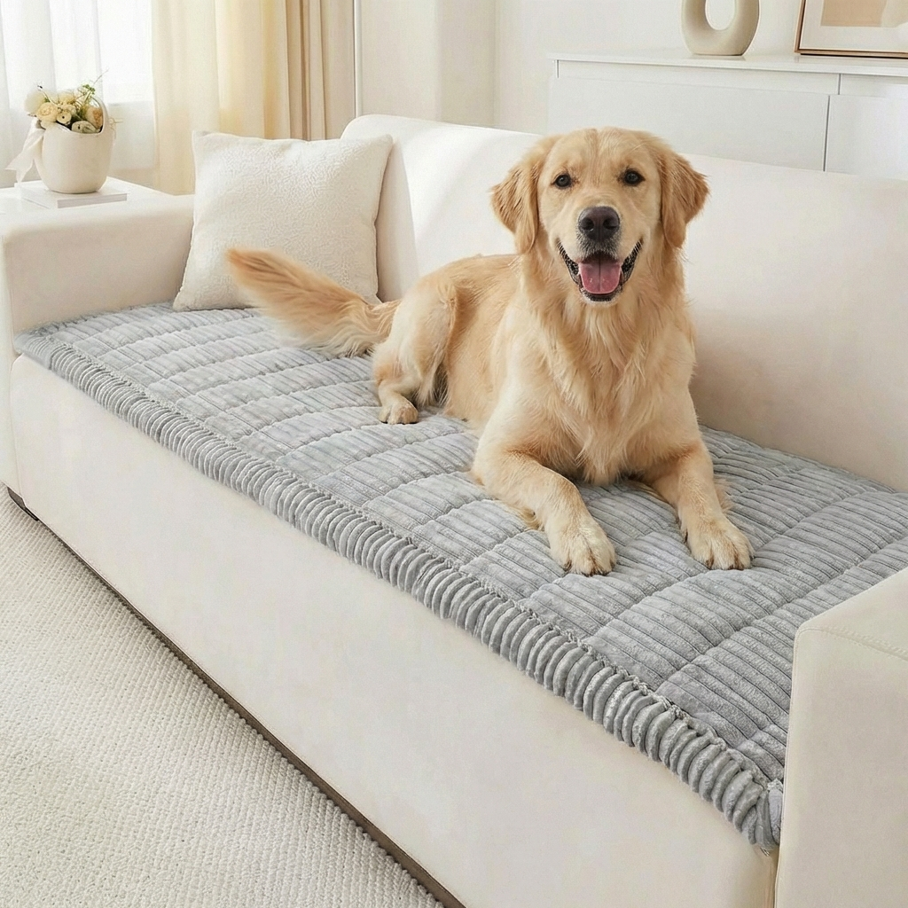 PawCouch™ Pluche Bankhoes voor Huisdieren