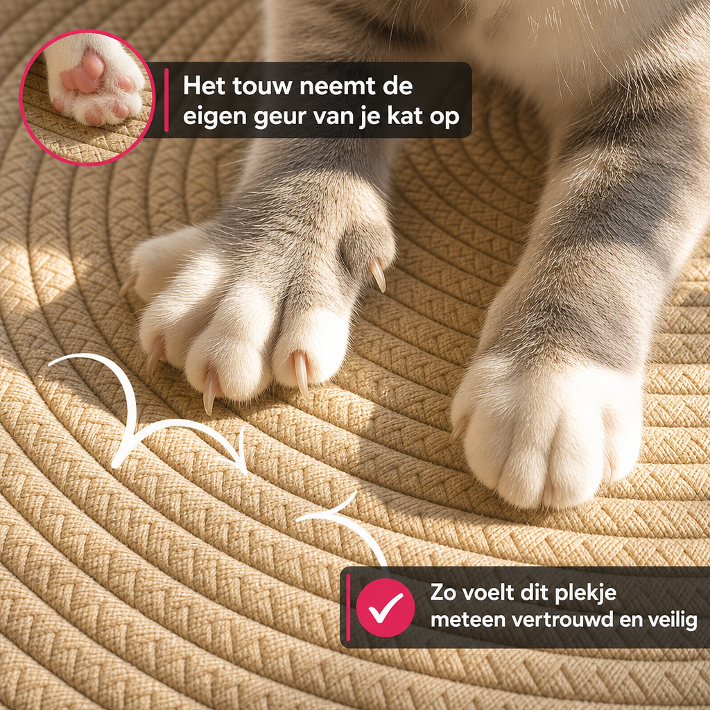Instinct Geweven Mand | De natuurlijke plek voor binnenkatten
